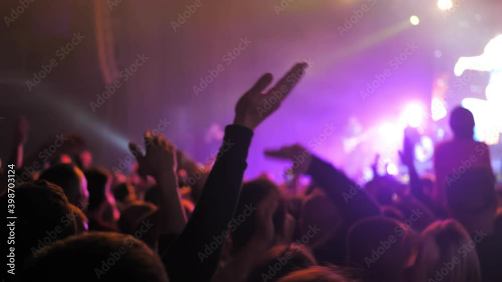 Music festival applause party concert light