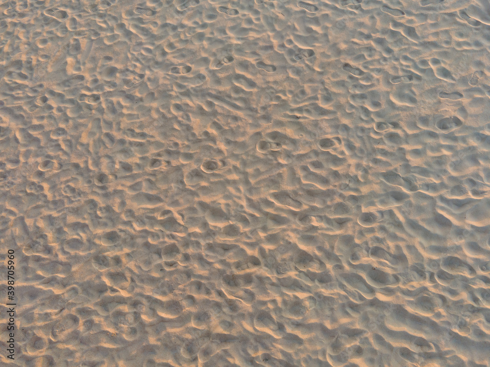 Obraz premium sand ripples on the beach