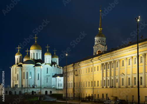 Dormition Cathedral (Assumption Cathedral) in Vladimir. Russia
