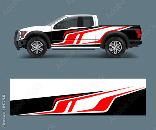 Racing background for vinyl wrap and decal for truck and vehicle Graphic vector