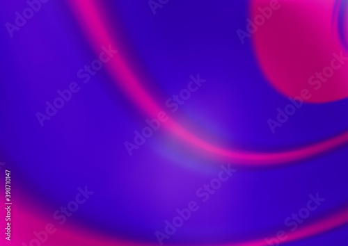 Light Purple vector blurred shine abstract pattern. An elegant bright illustration with gradient. The template for backgrounds of cell phones.