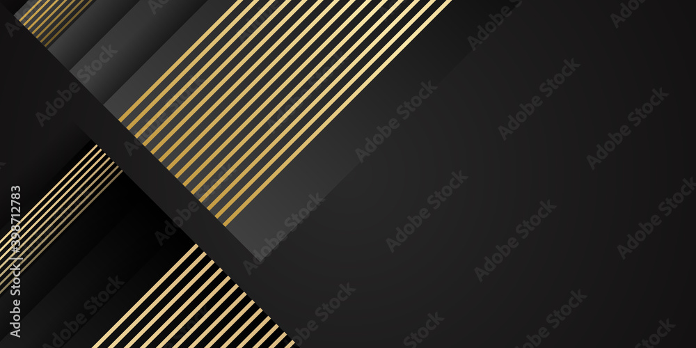 Gold black abstract background Gold black abstract background