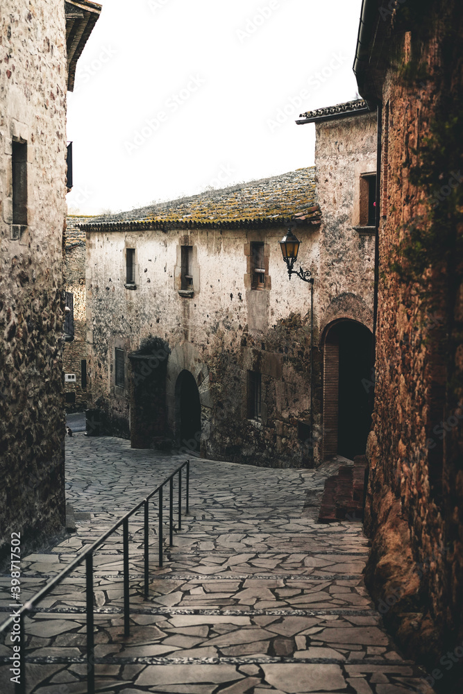 Pals, cozy mediterranean town near Girona. Pals, cozy mediterranean town near Girona.