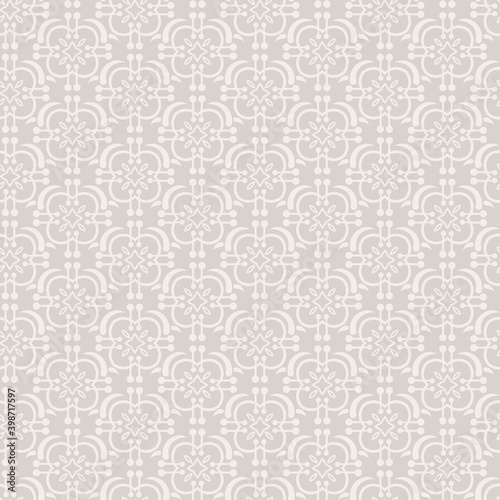 Stylish background pattern in vintage style. Gray colors. A sample design template for wallpaper, fabrics, rugs, books, postcards