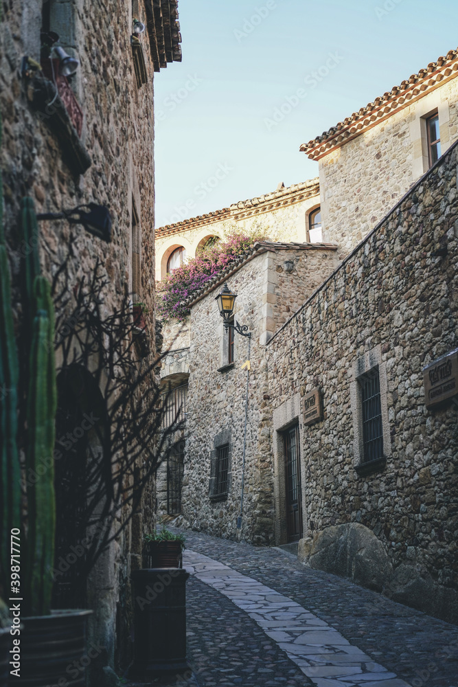 Pals, cozy mediterranean town near Girona.