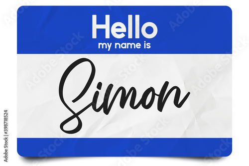 Photos Hello my name is Simon