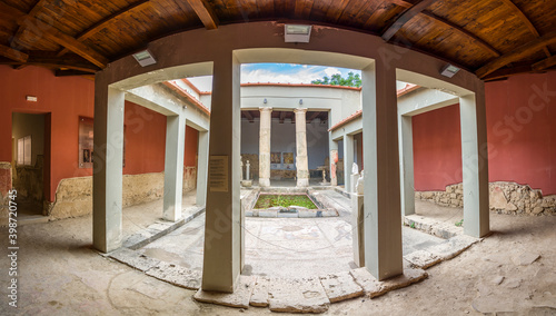 The  Casa Romana   or the Roman Manor is one of the most interesting sites on the island of Kos. 