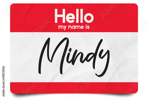 Hello my name is Mindy