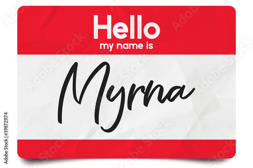 Hello my name is Myrna photo