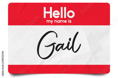 Hello my name is Gail photo