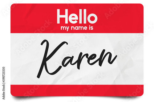 Konstfotografi Hello my name is Karen