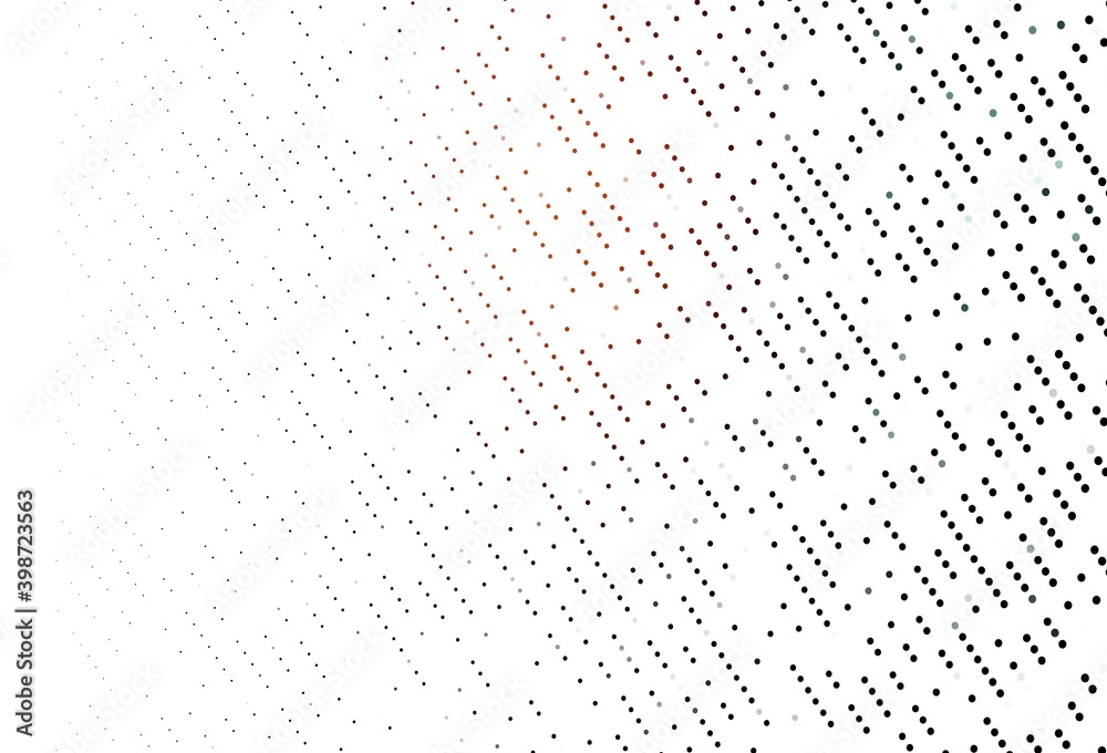 Light Red vector template with circles. Light Red vector template with circles.