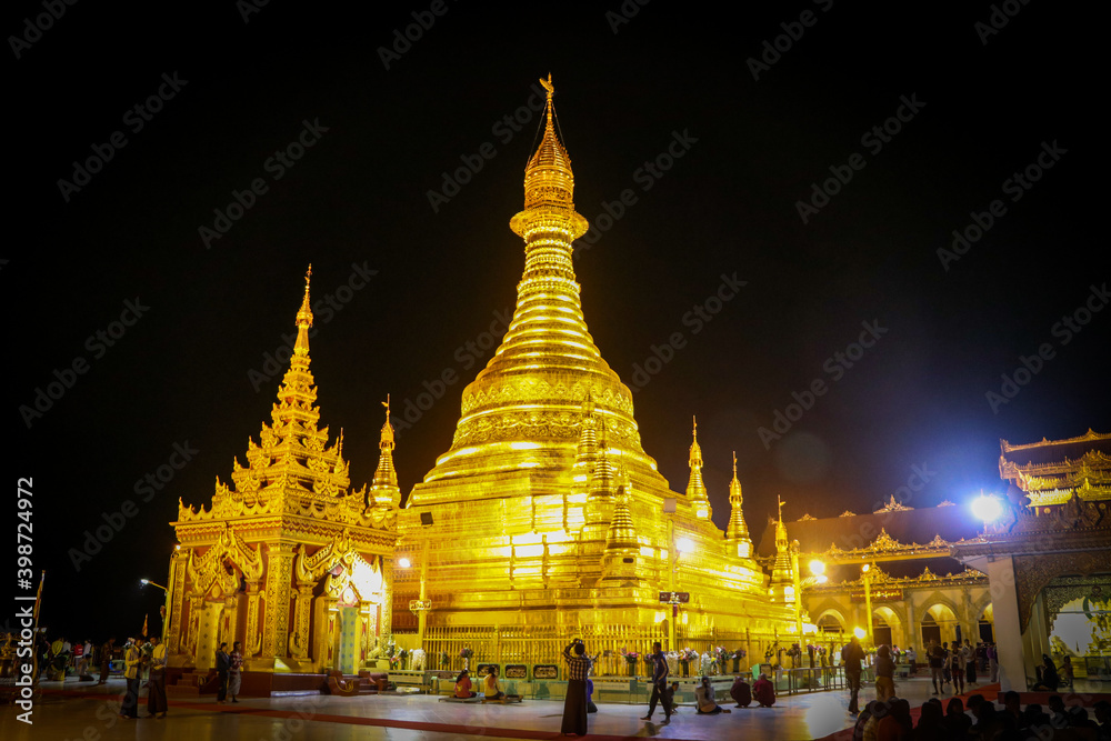 Naklejka premium temple city