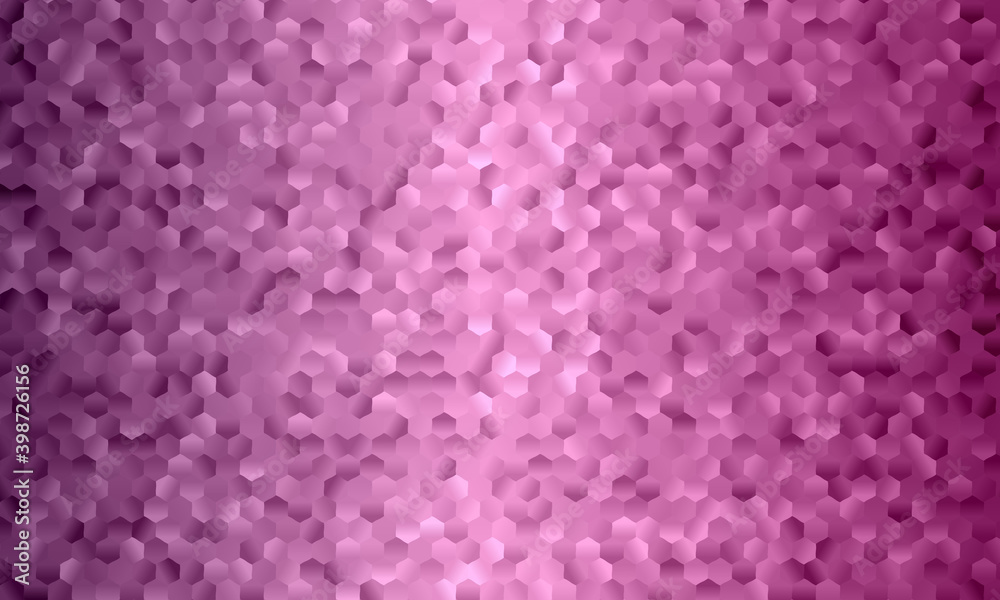 Beautiful Dark pink polygonal background, digitally created