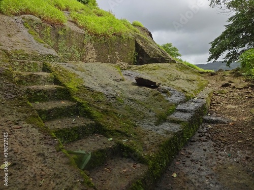 Kanheri caves,borivali,mumbai,maharashtra photo