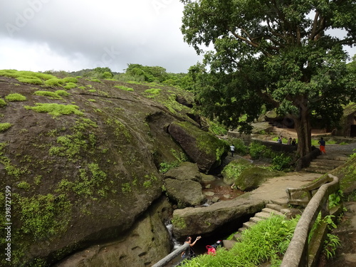 Kanheri caves,borivali,mumbai,maharashtra photo