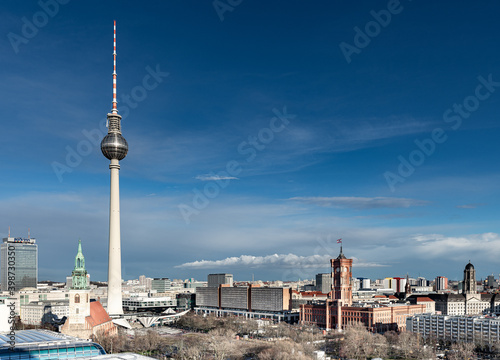 Torre della televisione di Berlino/Berliner Fernsehturm Berlin 2020