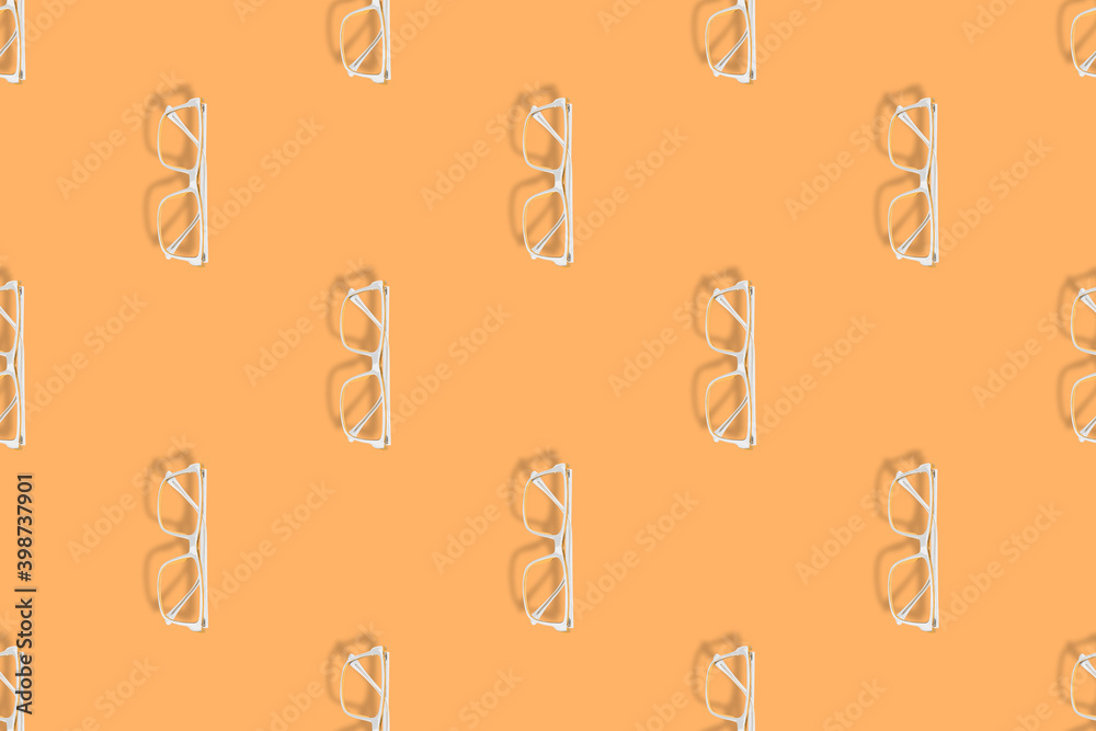 Glasses for improving vision. Glasses seamless pattern. Glasses for improving vision. Glasses seamless pattern.