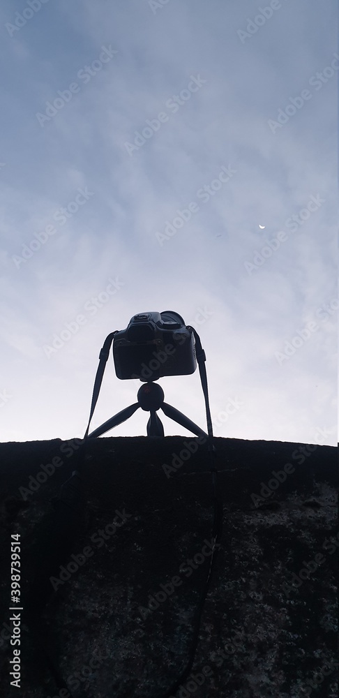 Naklejka premium chair in the sky