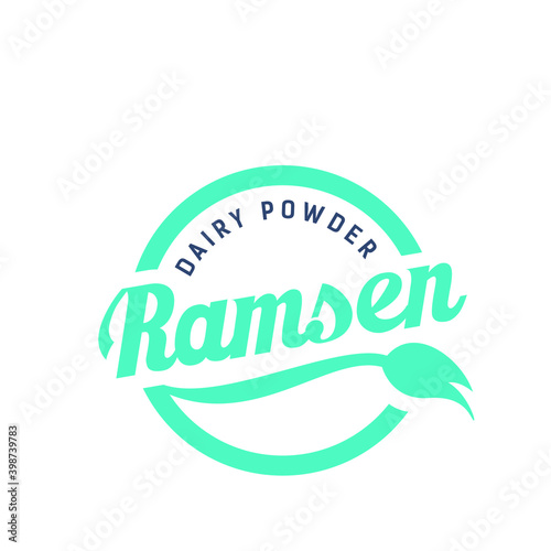 retro farm logo