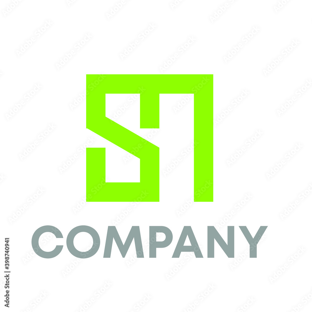 Fototapeta premium MS logo 