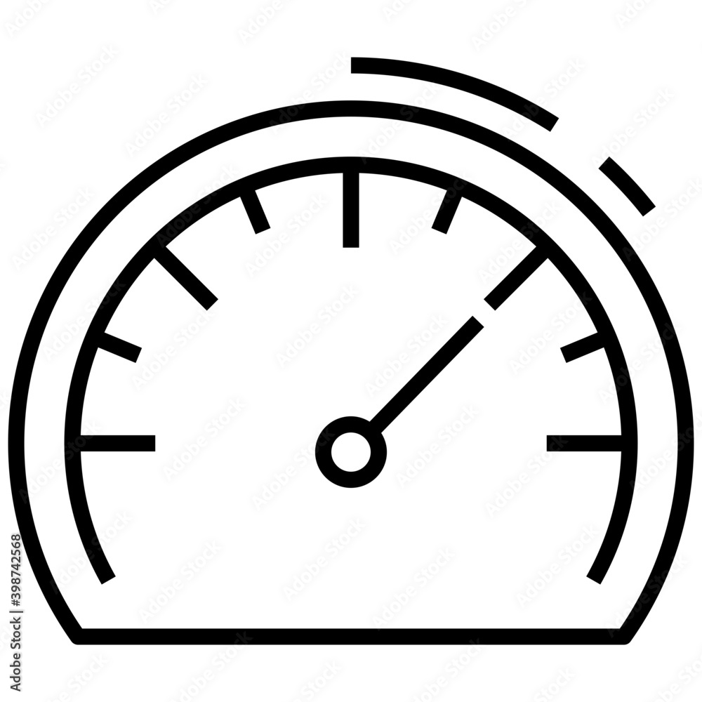 Car dashboard meter icon design Car dashboard meter icon design
