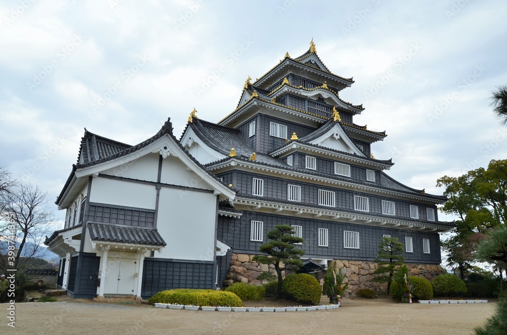 岡山城 天守閣 岡山城 天守閣
