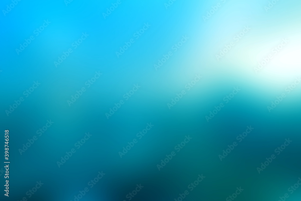 Abstract blue effect background , Blurred gradient Wallpapers on the desktop PC or notebook
