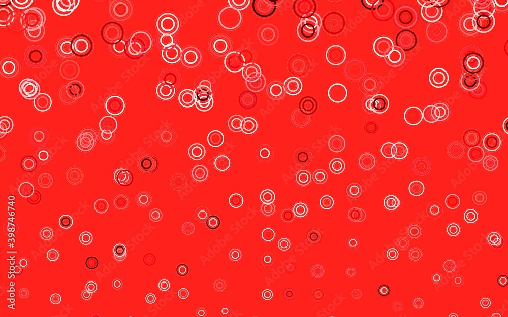 Light Pink, Red vector background with spots. Light Pink, Red vector background with spots.
