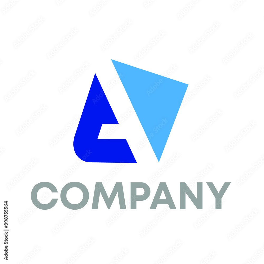 Fototapeta premium Letter A logo