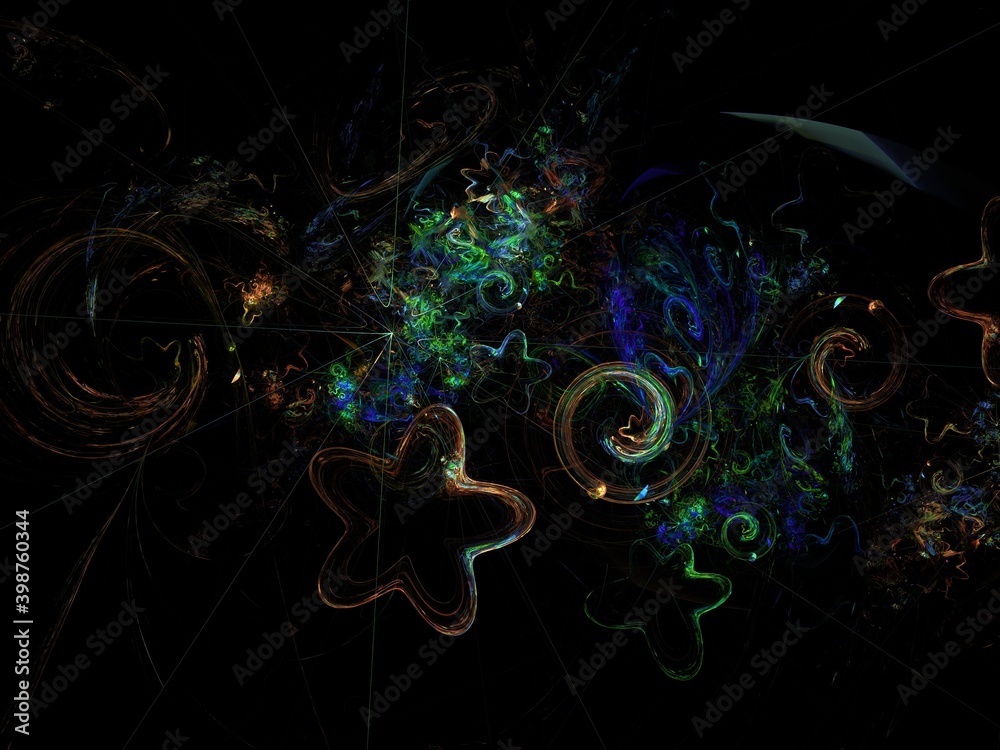 Imaginatory fractal background Image Imaginatory fractal background Image