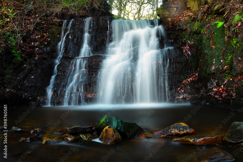 Fototapeta premium Tiger Clough waterfall in the forest