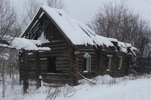 old wooden house