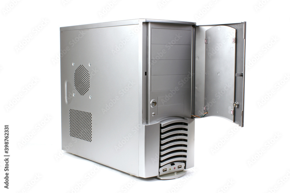 computer case 3d view computer case 3d view
