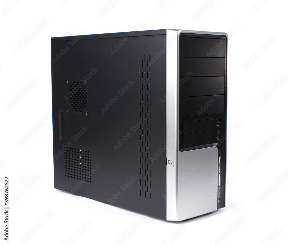 computer case 3d view computer case 3d view