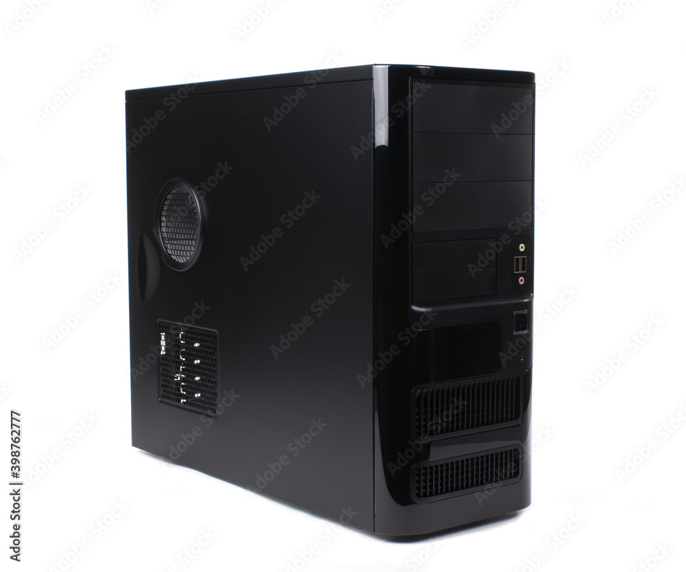 computer case 3d view computer case 3d view
