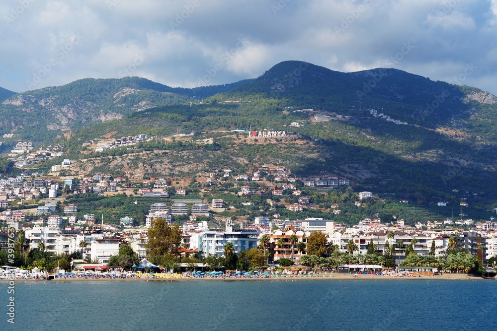 the mountains of Alanya