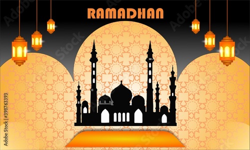 Full color ramadan template suitable for printing anywhere.