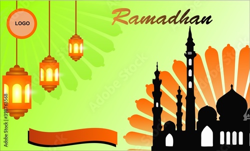 Full color ramadan template suitable for printing anywhere.