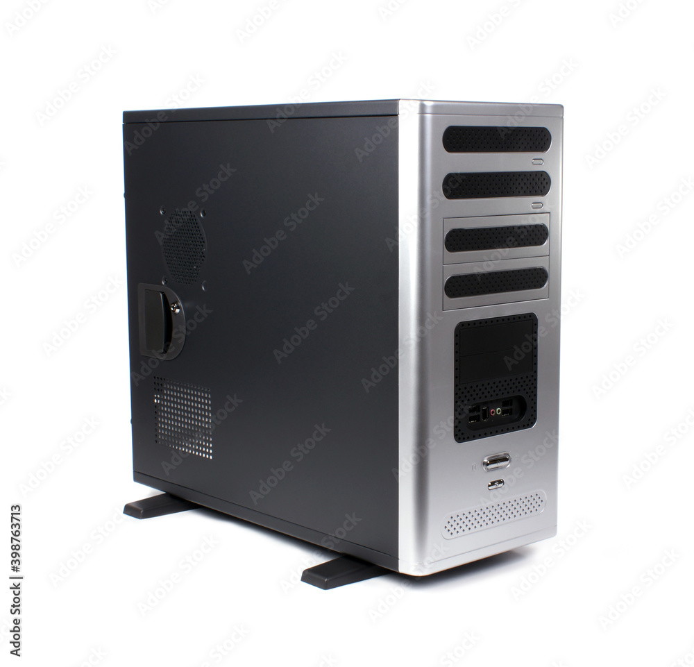 Obraz premium computer case 3d view