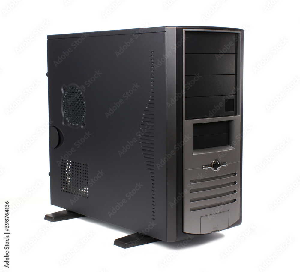 computer case 3d view computer case 3d view