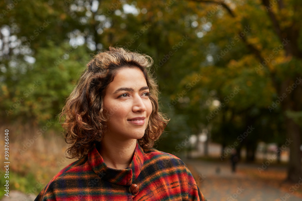 Portrait of smiling woman Portrait of smiling woman