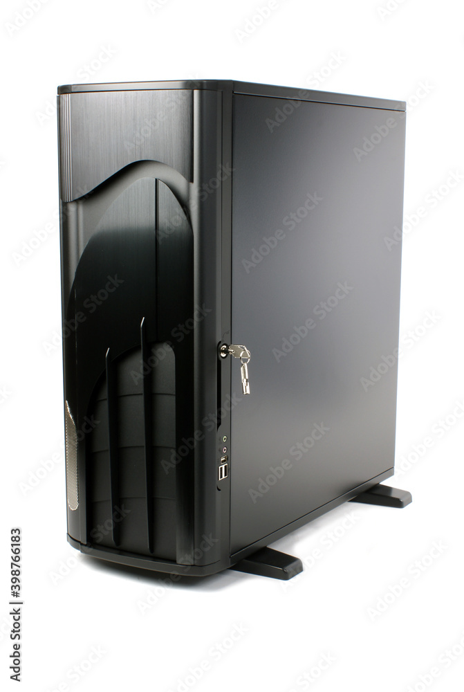 computer case 3d view computer case 3d view