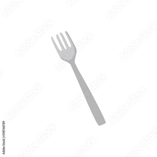 fork cutlery utensil kitchen icon isolated image