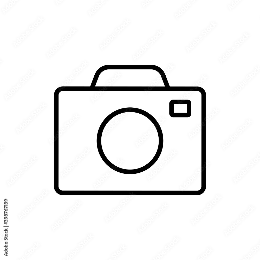 Camera line icon Camera line icon