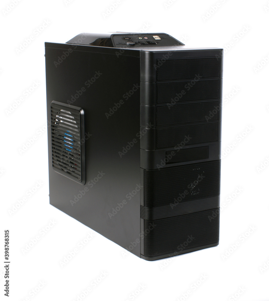 computer case 3d view computer case 3d view