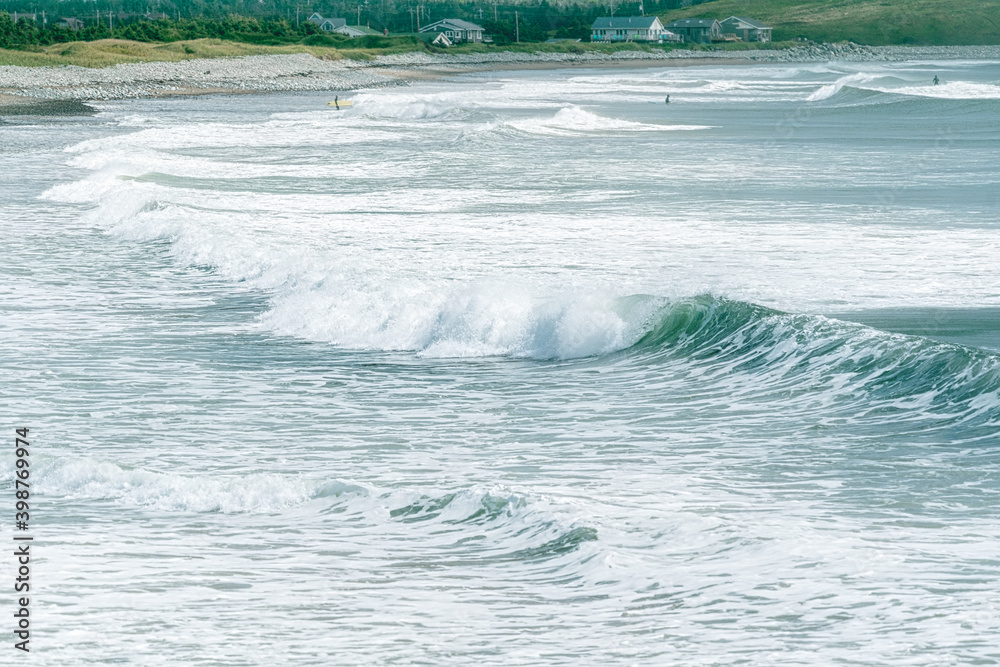Waves rolling in at Lawrencetown Beach Provincial Park, Nova Scotia, Canada. Waves rolling in at Lawrencetown Beach Provincial Park, Nova Scotia, Canada.