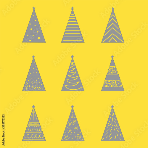 A Christmas Snowman with a gnomes hat and heart in his hands. For Valentina's Day. Nordic style. Vector illustration on an isolated background.