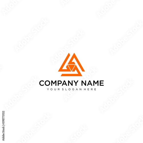 Triangle logo design Free Download Triangle logo design - GFXLoad