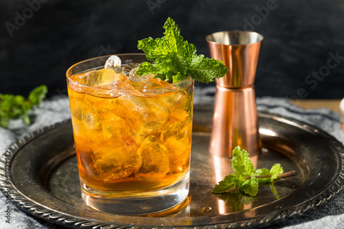 Canvas Print Boozy Refreshing Stinger Cocktail